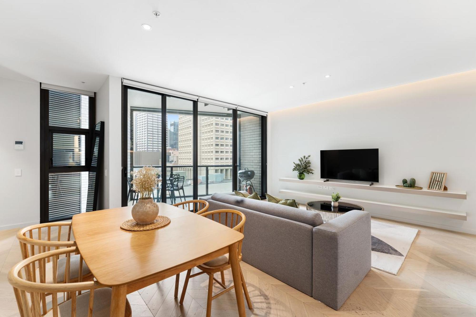 Luxury 2br 2ba & Free Parking - 5 Min Walk To Town Hall & Darling Harbour Appartamento