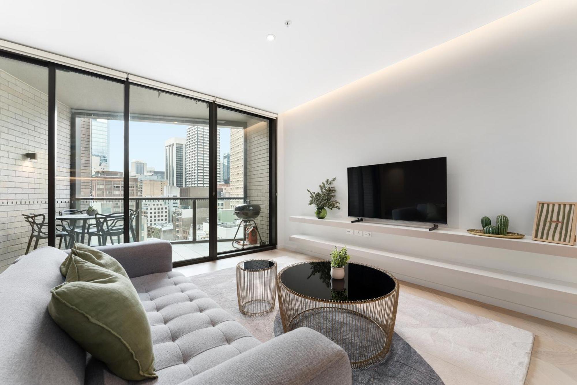 Luxury 2br 2ba & Free Parking - 5 Min Walk To Town Hall & Darling Harbour Appartamento *